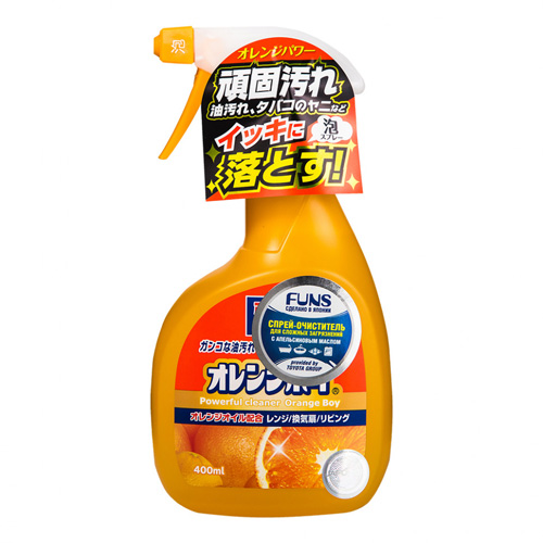 FUNS Orange Boy Очиститель сверхмощный для дома с ароматом апельсина 400 мл