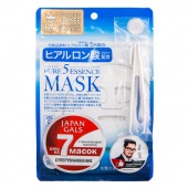 Маска для лица с гиалуроновой кислотой 7 шт, Japan Gals "Pure 5 Essence"